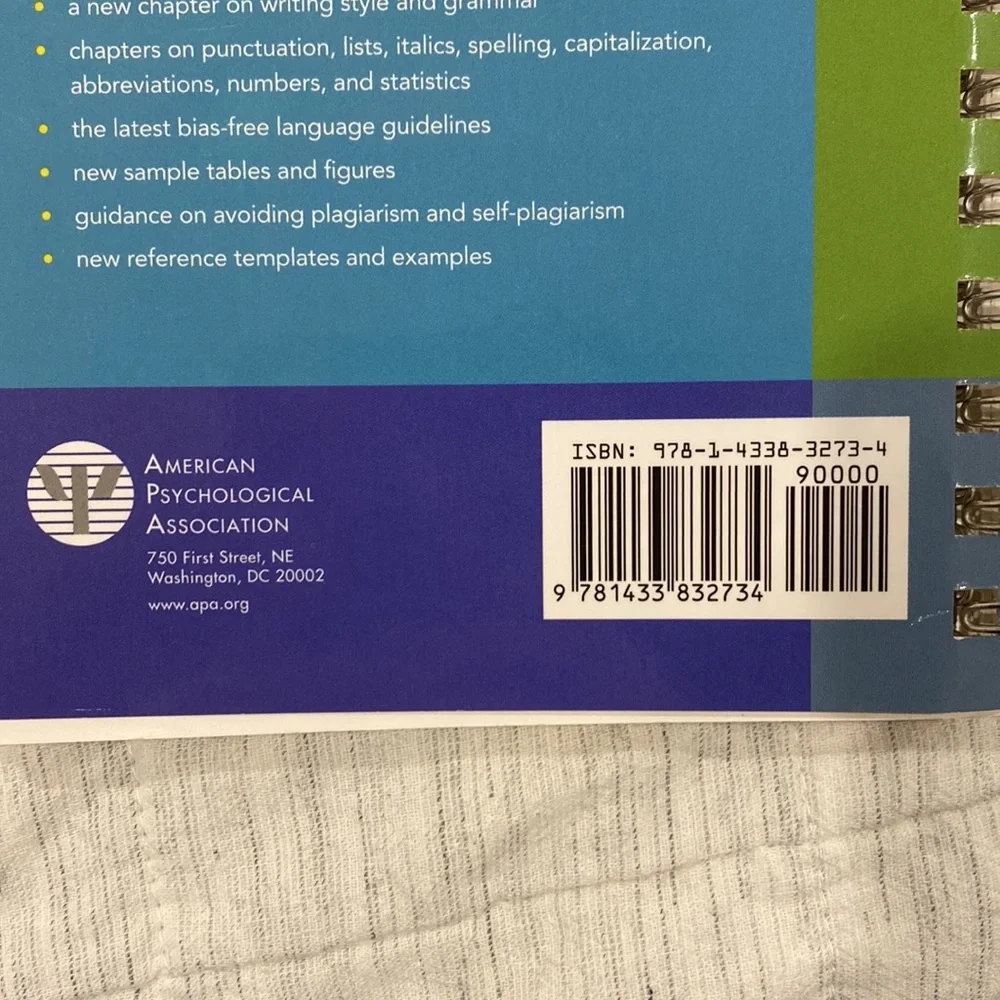 Publication Manual APA Style 7th Edition - Picture 4 of 5